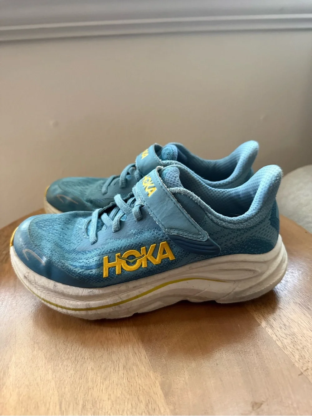 Hoka light blue